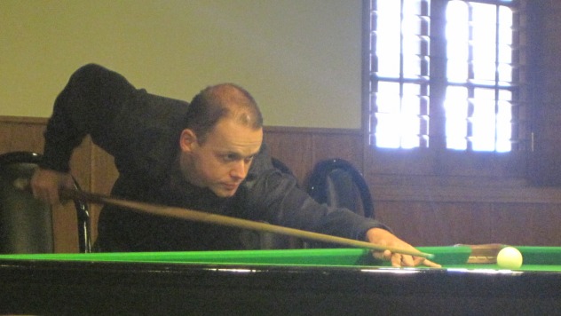 Alex Kopel pictured in action during the 2010 United States National Snooker Championship - Photo  SnookerUSA.com