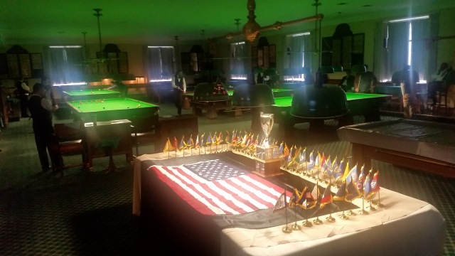 Group action taking place at the 2017 United States National Snooker Championship - Photo  SnookerUSA.com