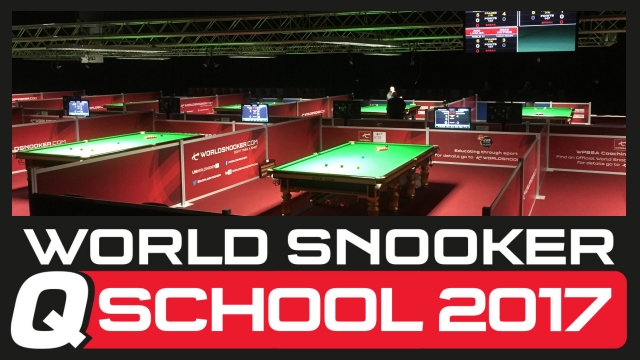 2017 World Snooker Q School. Guild Hall, Preston, England. May 9-20