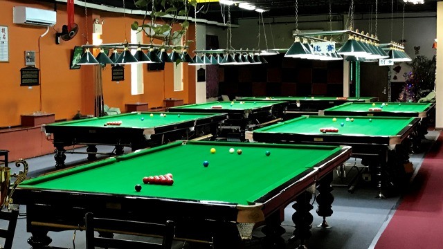 A view inside of the Prince Snooker Club in Brooklyn - Photo  SnookerUSA.com