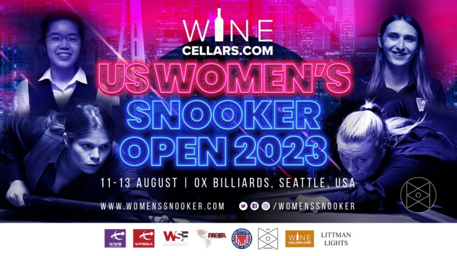 2023 WineCellars.com U.S. Women's Snooker Open - OX Billiards, Seattle. August 11 - 13
