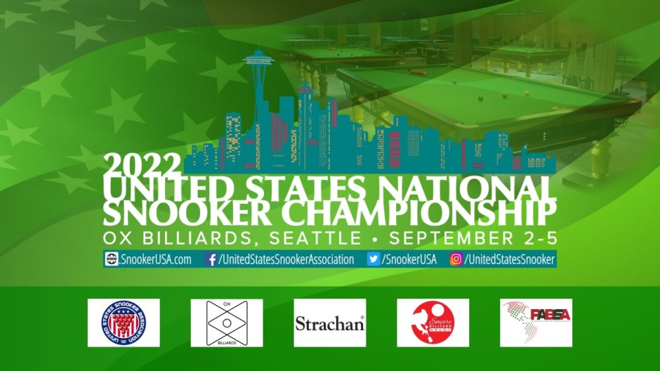 2022 United States National Snooker Championship - Ox Billiards. September 2 - 5