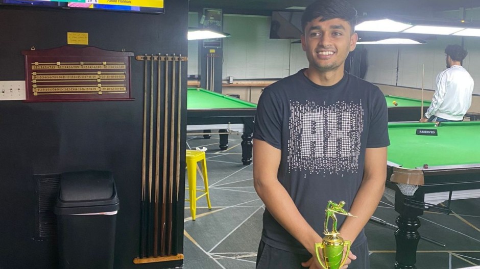 2024 Virginia Open Group B champion Abdul Hannan