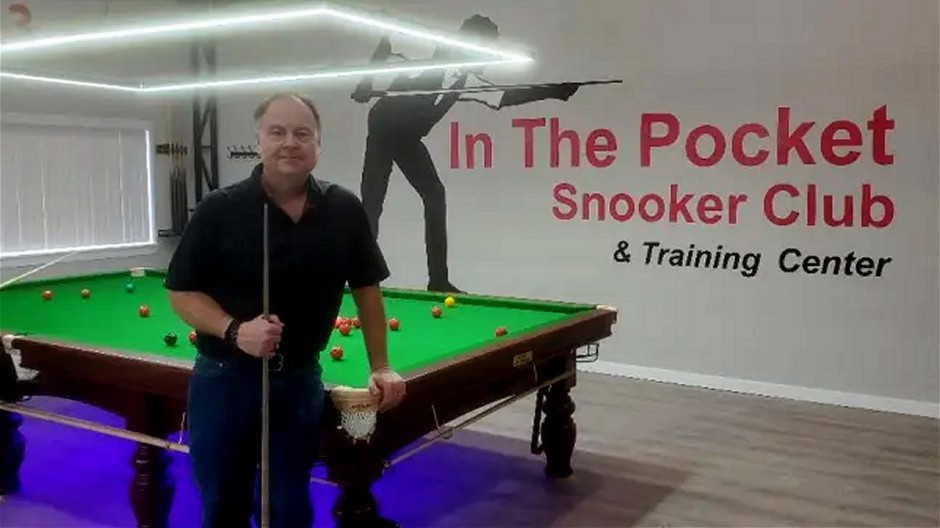 Carl Hancock, the proprietor of In The Pocket Snooker Club - Photo courtesy of Carl Hancock